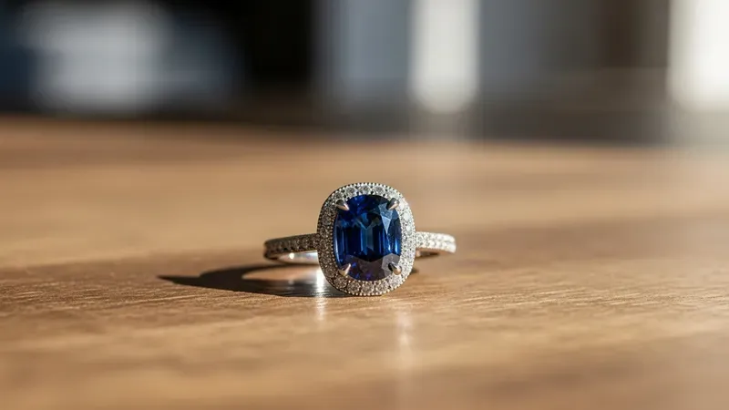 Bague saphir prix : combien ça coûte vraiment ?